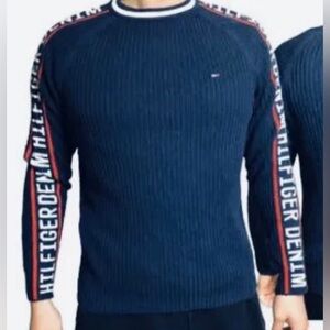 Tommy Hilfiger Navy Men Sweater
